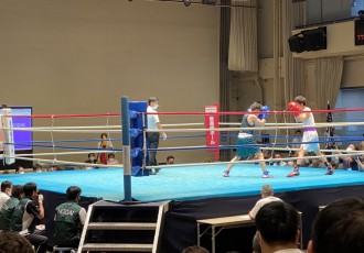 東京農業大学ボクシング部のリーグ戦の応援へ！サムネイル